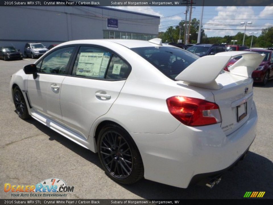 Crystal White Pearl 2016 Subaru WRX STI Photo #6