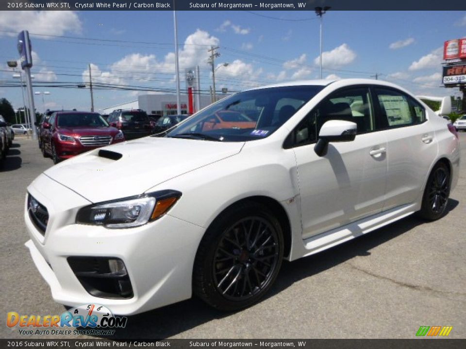 Front 3/4 View of 2016 Subaru WRX STI Photo #7