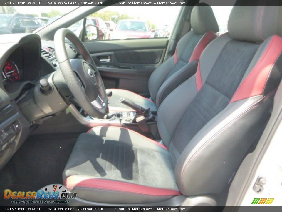 Front Seat of 2016 Subaru WRX STI Photo #13