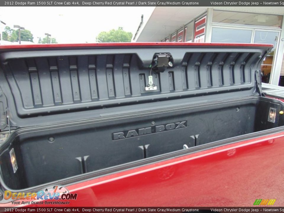 2012 Dodge Ram 1500 SLT Crew Cab 4x4 Deep Cherry Red Crystal Pearl / Dark Slate Gray/Medium Graystone Photo #28