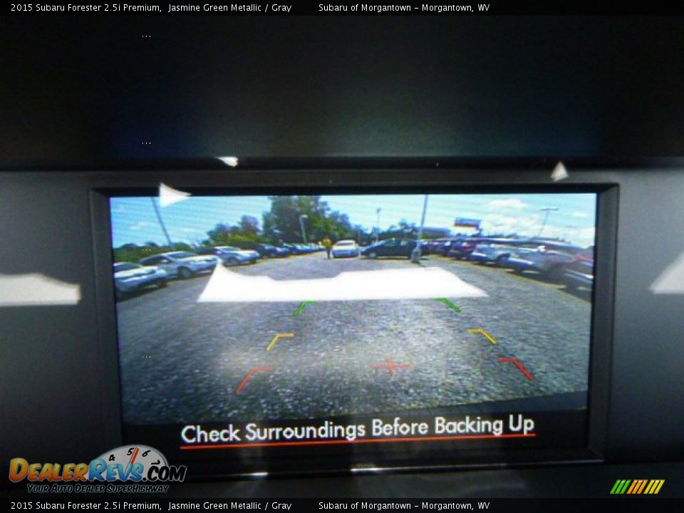 2015 Subaru Forester 2.5i Premium Jasmine Green Metallic / Gray Photo #19
