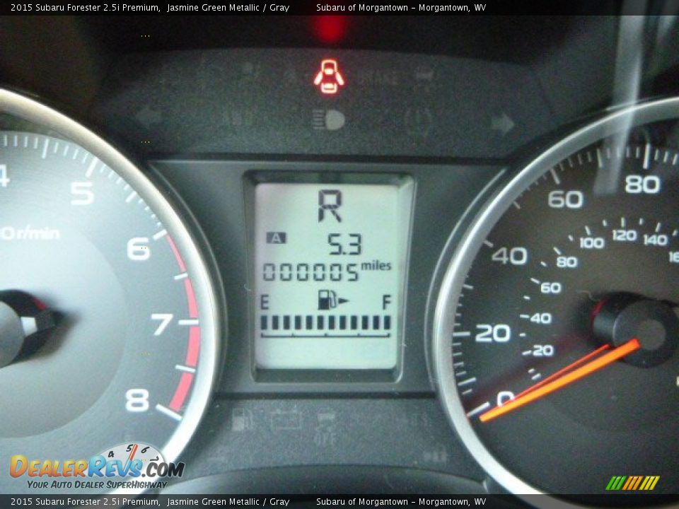 2015 Subaru Forester 2.5i Premium Jasmine Green Metallic / Gray Photo #20