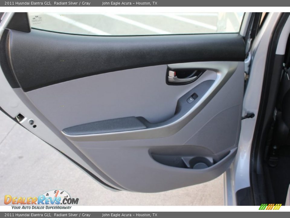 2011 Hyundai Elantra GLS Radiant Silver / Gray Photo #13