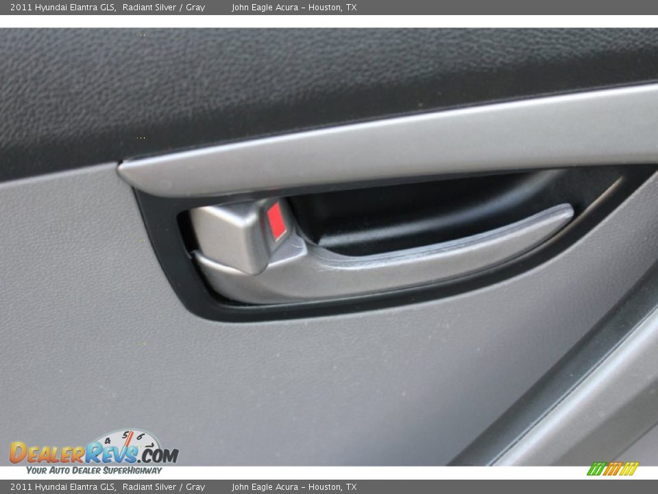 2011 Hyundai Elantra GLS Radiant Silver / Gray Photo #21