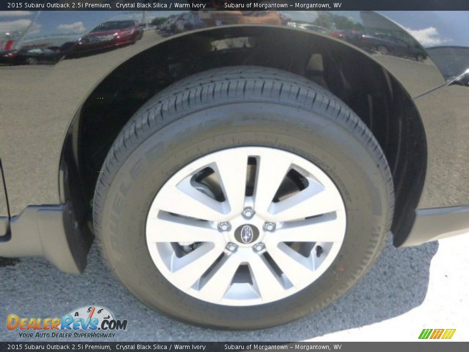 2015 Subaru Outback 2.5i Premium Crystal Black Silica / Warm Ivory Photo #2