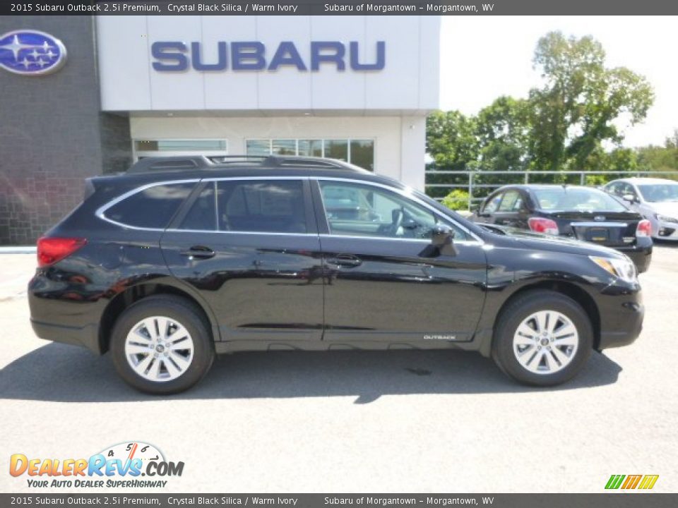 2015 Subaru Outback 2.5i Premium Crystal Black Silica / Warm Ivory Photo #3