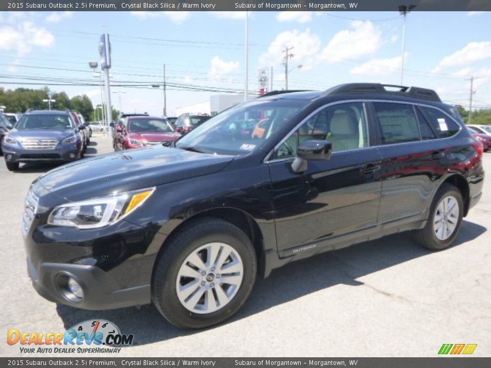 2015 Subaru Outback 2.5i Premium Crystal Black Silica / Warm Ivory Photo #8