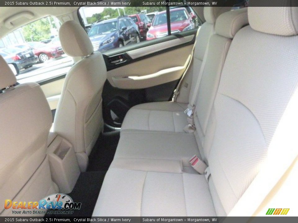 2015 Subaru Outback 2.5i Premium Crystal Black Silica / Warm Ivory Photo #11