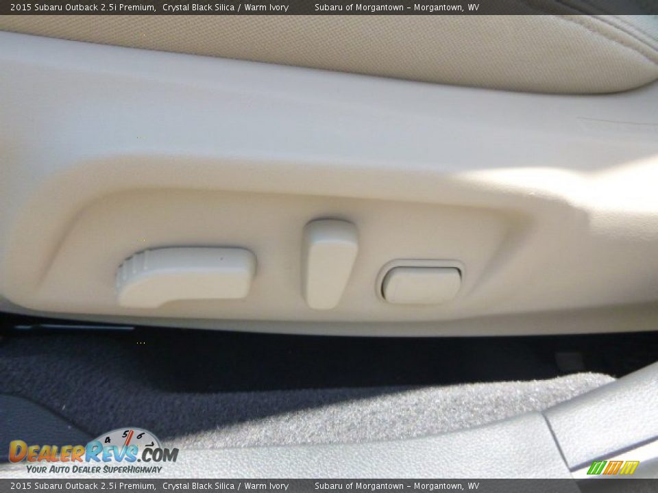 2015 Subaru Outback 2.5i Premium Crystal Black Silica / Warm Ivory Photo #14