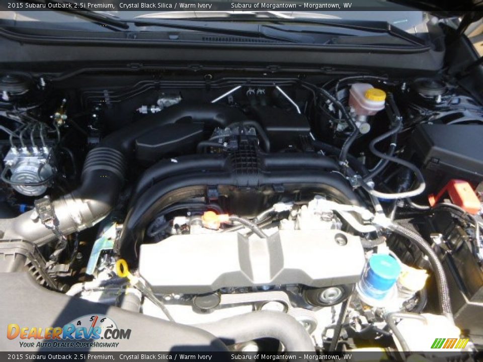 2015 Subaru Outback 2.5i Premium Crystal Black Silica / Warm Ivory Photo #15