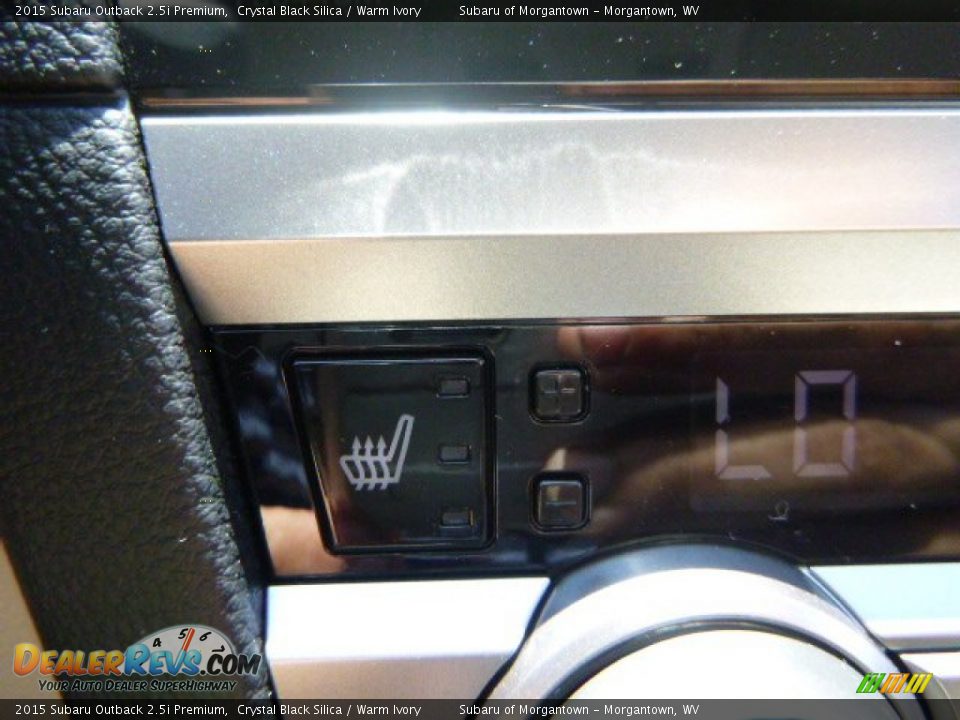 2015 Subaru Outback 2.5i Premium Crystal Black Silica / Warm Ivory Photo #18