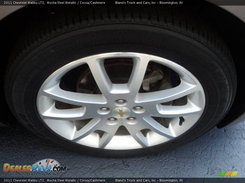 2011 Chevrolet Malibu LTZ Mocha Steel Metallic / Cocoa/Cashmere Photo #23