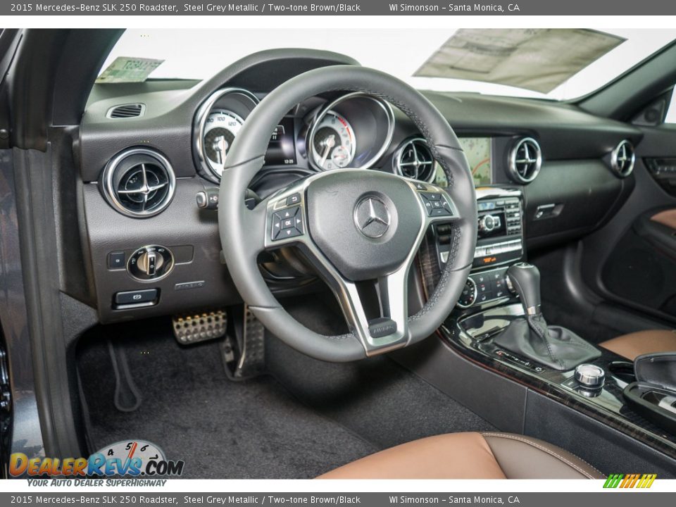 Dashboard of 2015 Mercedes-Benz SLK 250 Roadster Photo #6