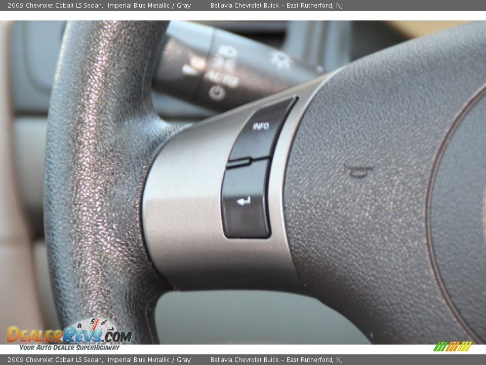 2009 Chevrolet Cobalt LS Sedan Imperial Blue Metallic / Gray Photo #15