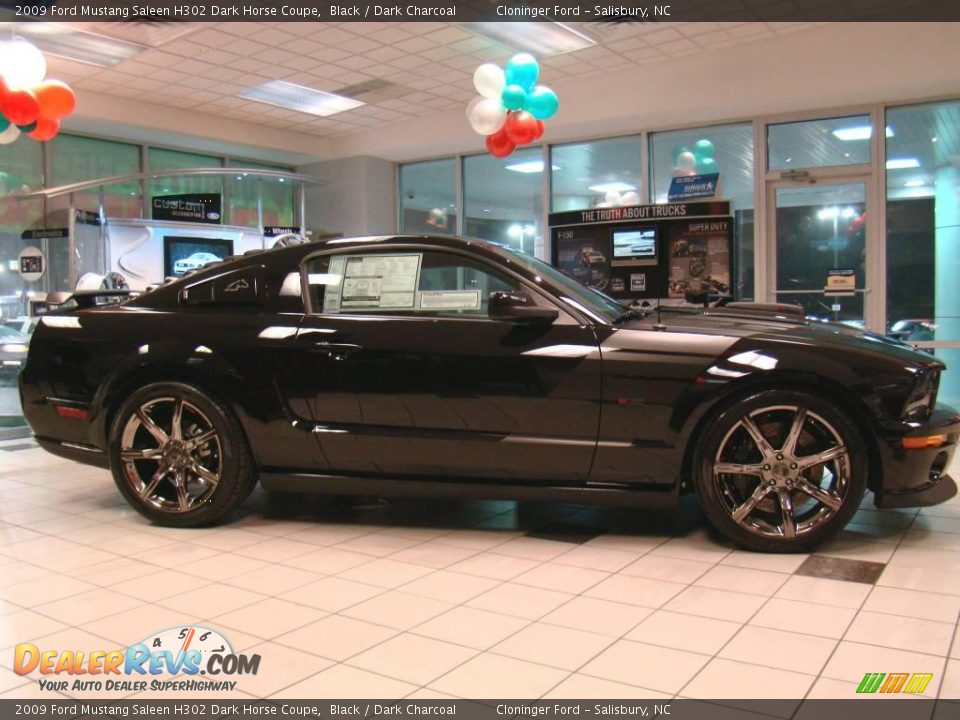 2009 Ford Mustang Saleen H302 Dark Horse Coupe Black / Dark Charcoal Photo #2