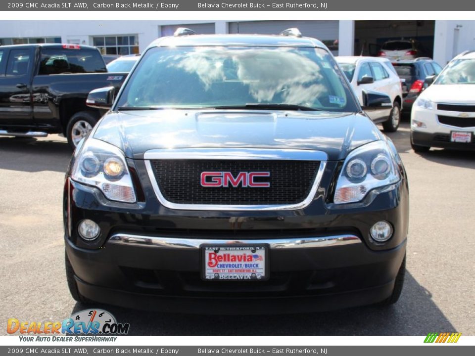 2009 GMC Acadia SLT AWD Carbon Black Metallic / Ebony Photo #2