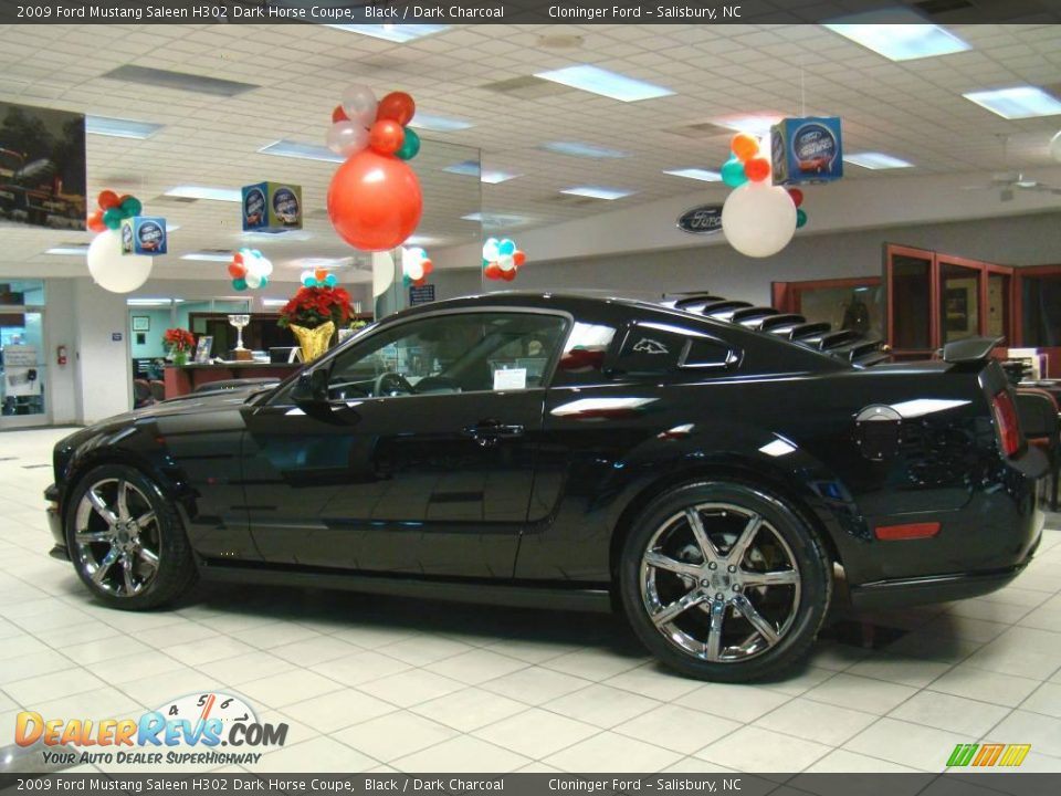 2009 Ford Mustang Saleen H302 Dark Horse Coupe Black / Dark Charcoal Photo #6