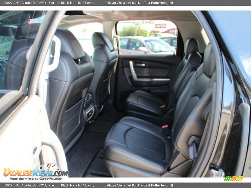 2009 GMC Acadia SLT AWD Carbon Black Metallic / Ebony Photo #11