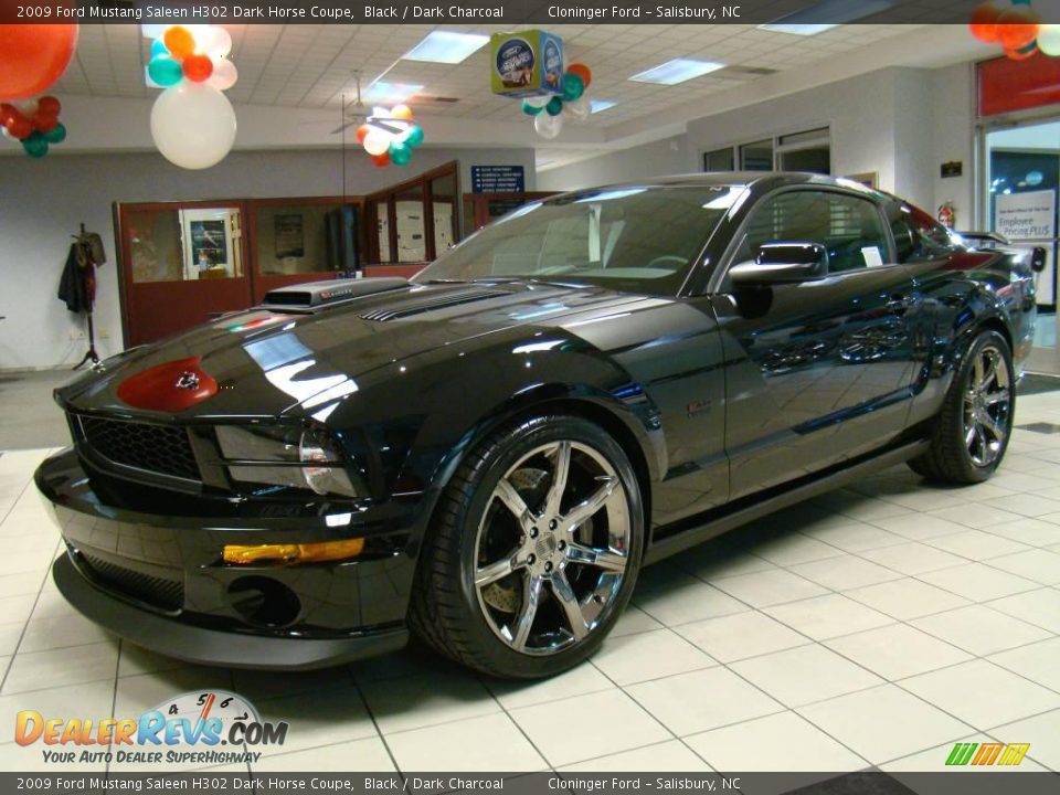 2009 Ford Mustang Saleen H302 Dark Horse Coupe Black / Dark Charcoal Photo #7