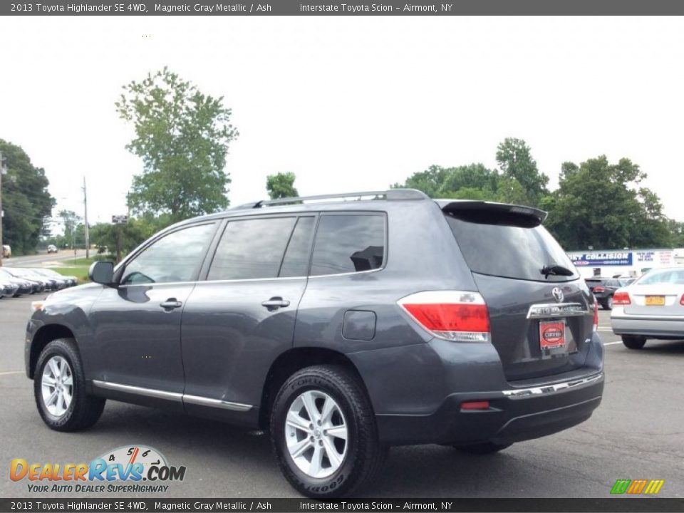 2013 Toyota Highlander SE 4WD Magnetic Gray Metallic / Ash Photo #6