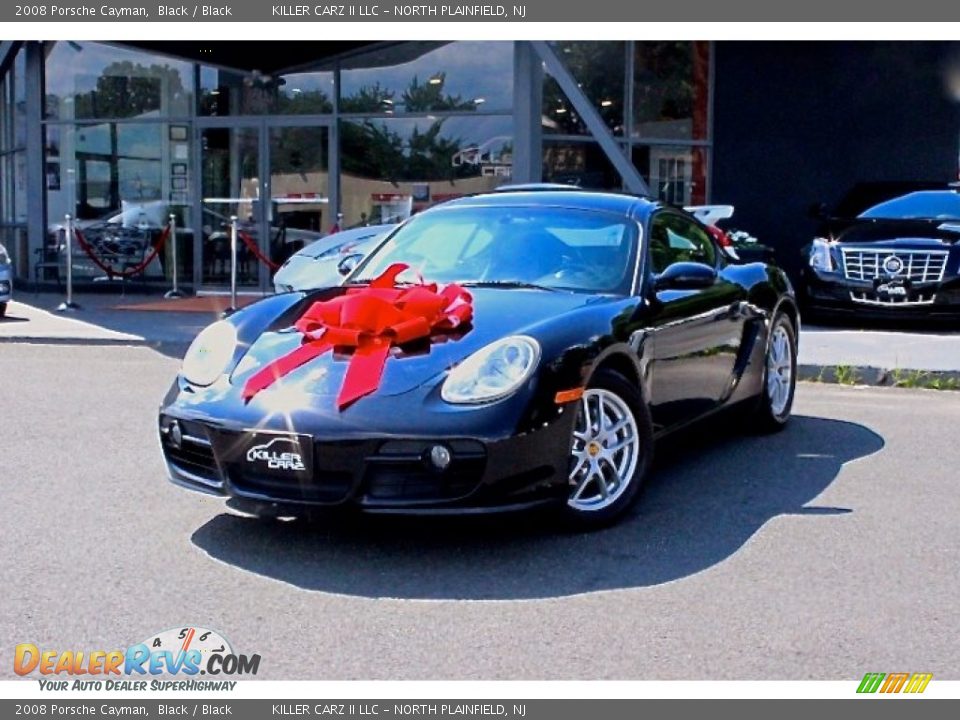 2008 Porsche Cayman Black / Black Photo #3