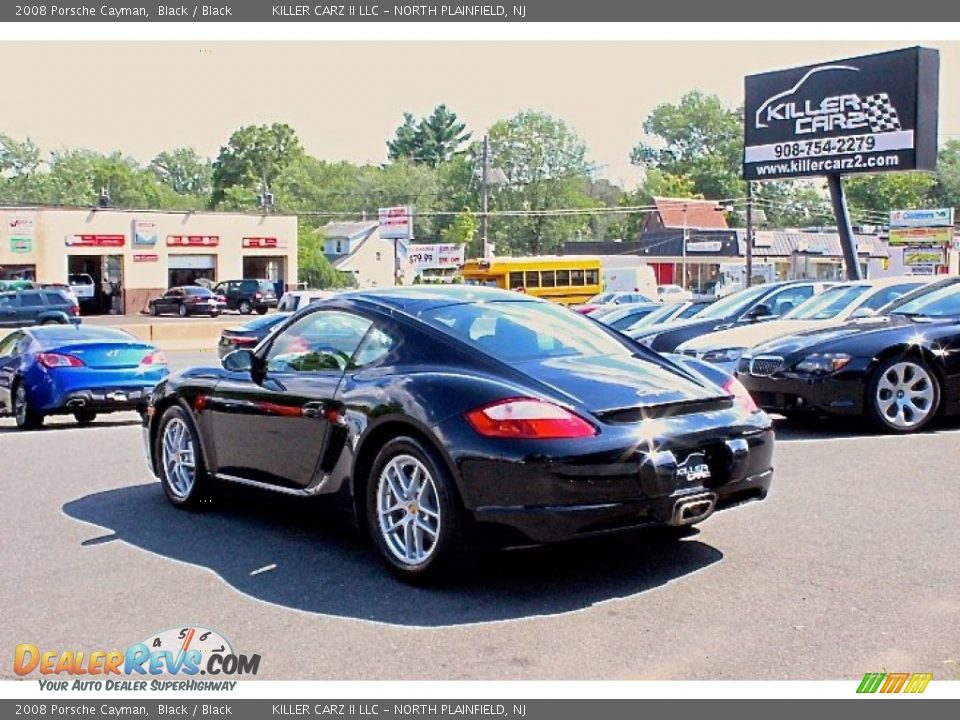 2008 Porsche Cayman Black / Black Photo #5