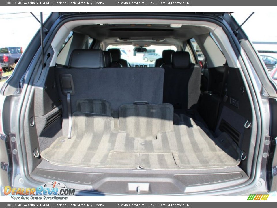 2009 GMC Acadia SLT AWD Carbon Black Metallic / Ebony Photo #19