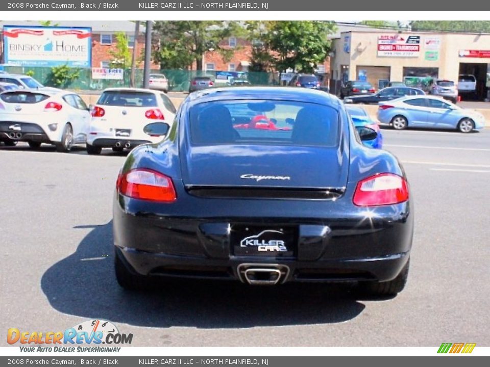 2008 Porsche Cayman Black / Black Photo #6