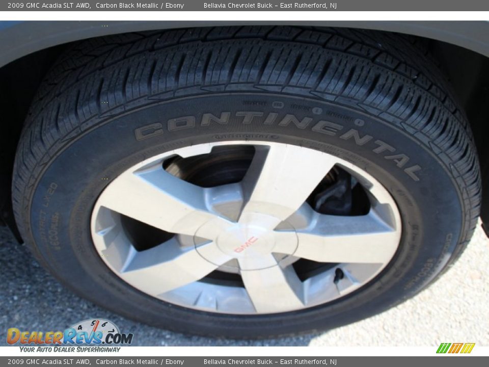 2009 GMC Acadia SLT AWD Carbon Black Metallic / Ebony Photo #20