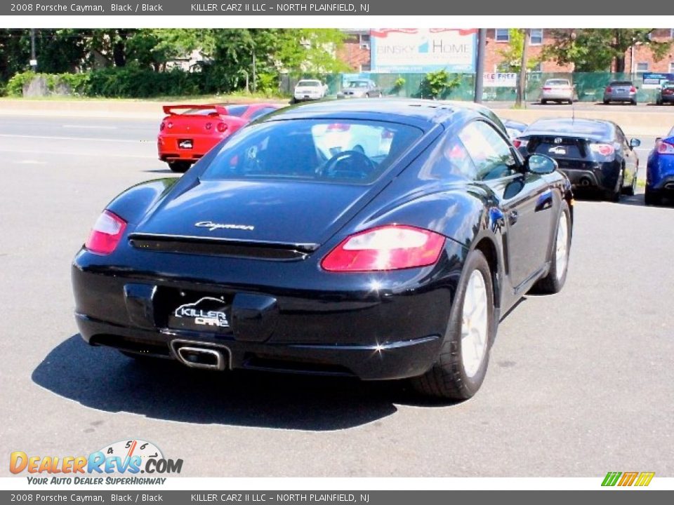 2008 Porsche Cayman Black / Black Photo #7
