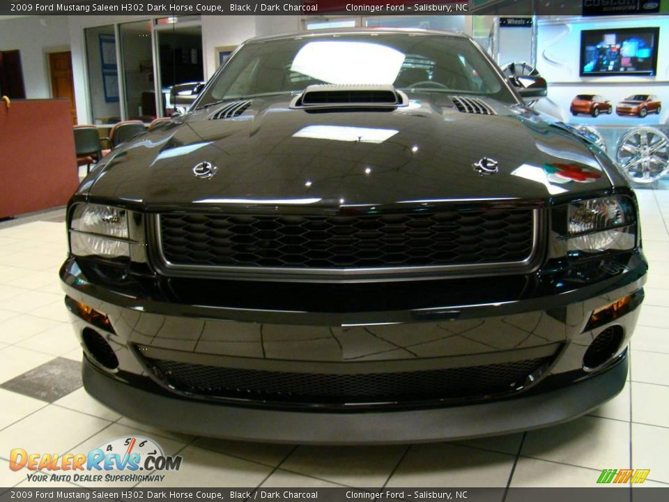 2009 Ford Mustang Saleen H302 Dark Horse Coupe Black / Dark Charcoal Photo #8