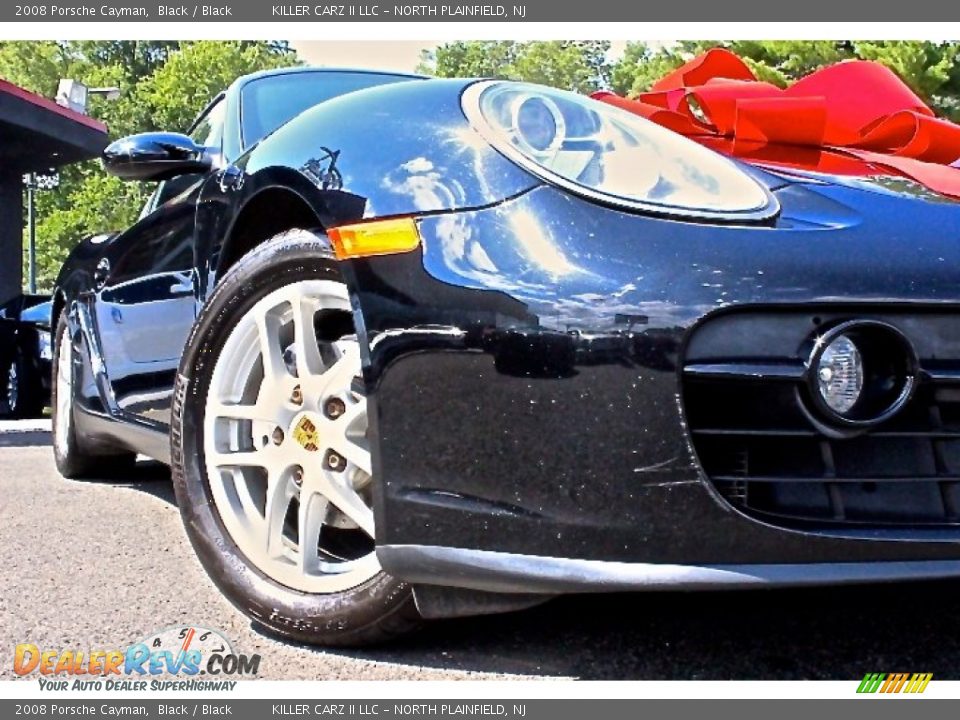 2008 Porsche Cayman Black / Black Photo #10
