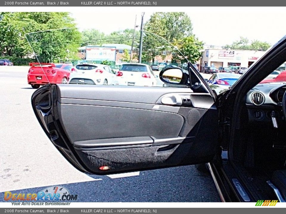 2008 Porsche Cayman Black / Black Photo #11