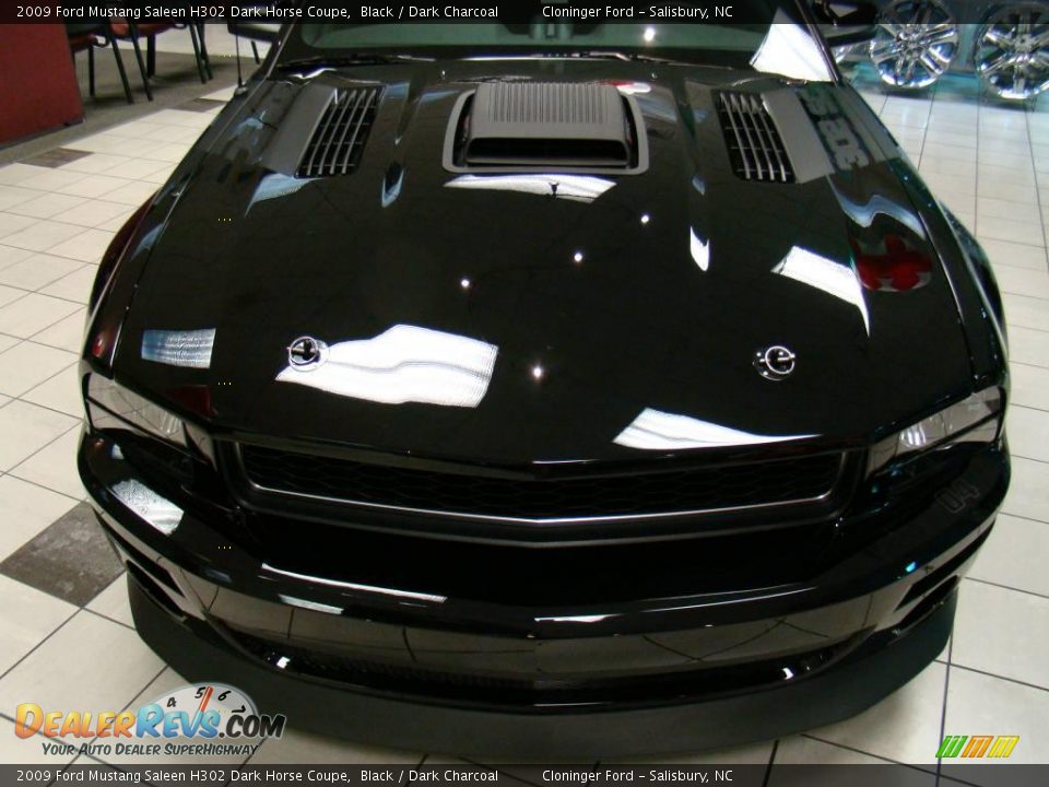 2009 Ford Mustang Saleen H302 Dark Horse Coupe Black / Dark Charcoal Photo #10