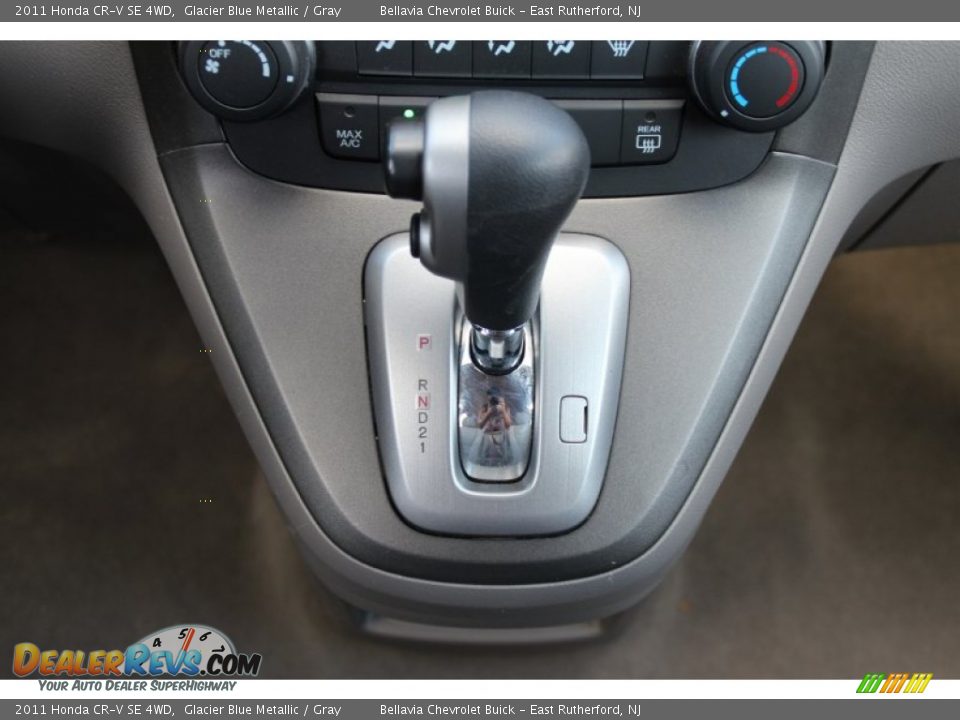 2011 Honda CR-V SE 4WD Glacier Blue Metallic / Gray Photo #13