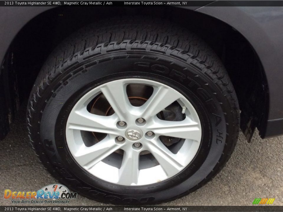 2013 Toyota Highlander SE 4WD Magnetic Gray Metallic / Ash Photo #22