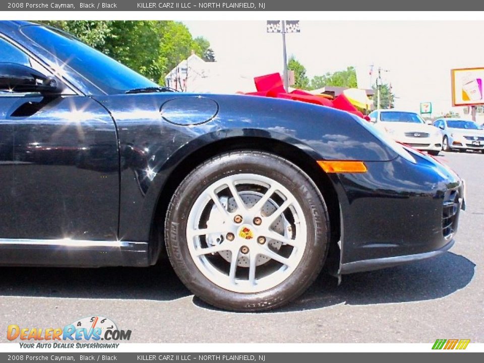 2008 Porsche Cayman Black / Black Photo #32