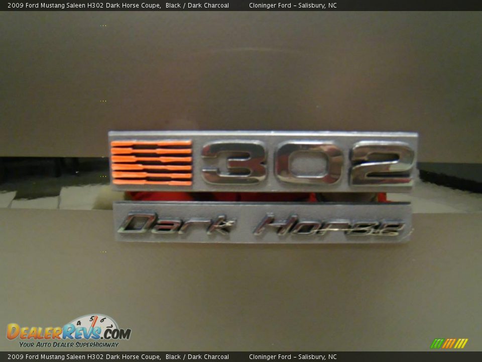 2009 Ford Mustang Saleen H302 Dark Horse Coupe Black / Dark Charcoal Photo #14