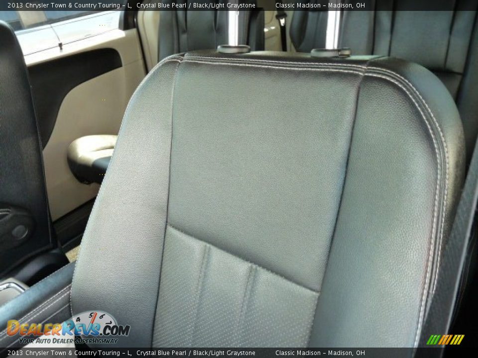 2013 Chrysler Town & Country Touring - L Crystal Blue Pearl / Black/Light Graystone Photo #4