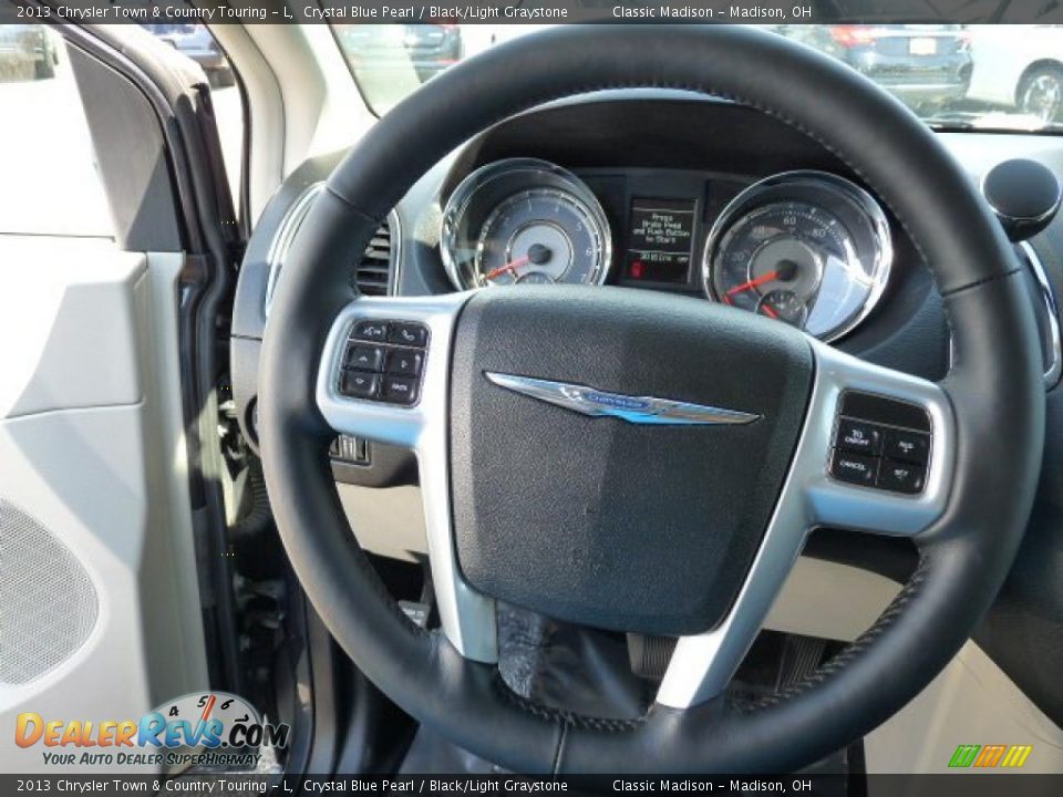2013 Chrysler Town & Country Touring - L Crystal Blue Pearl / Black/Light Graystone Photo #5