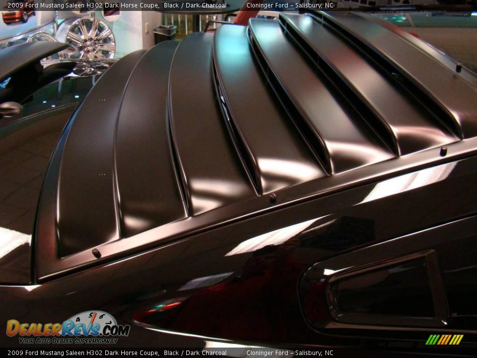2009 Ford Mustang Saleen H302 Dark Horse Coupe Black / Dark Charcoal Photo #27