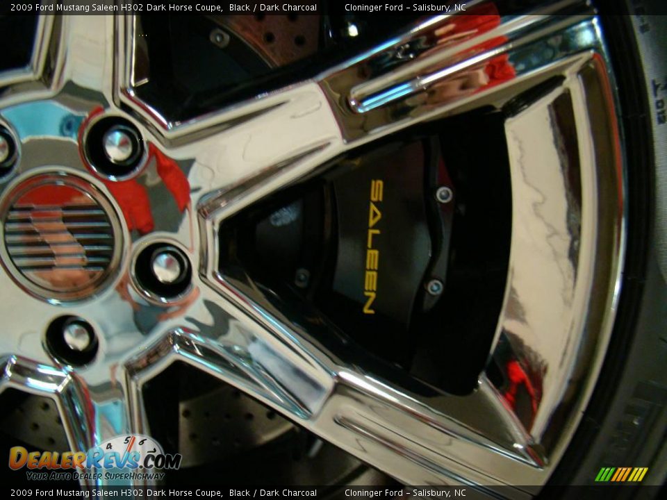 2009 Ford Mustang Saleen H302 Dark Horse Coupe Black / Dark Charcoal Photo #29