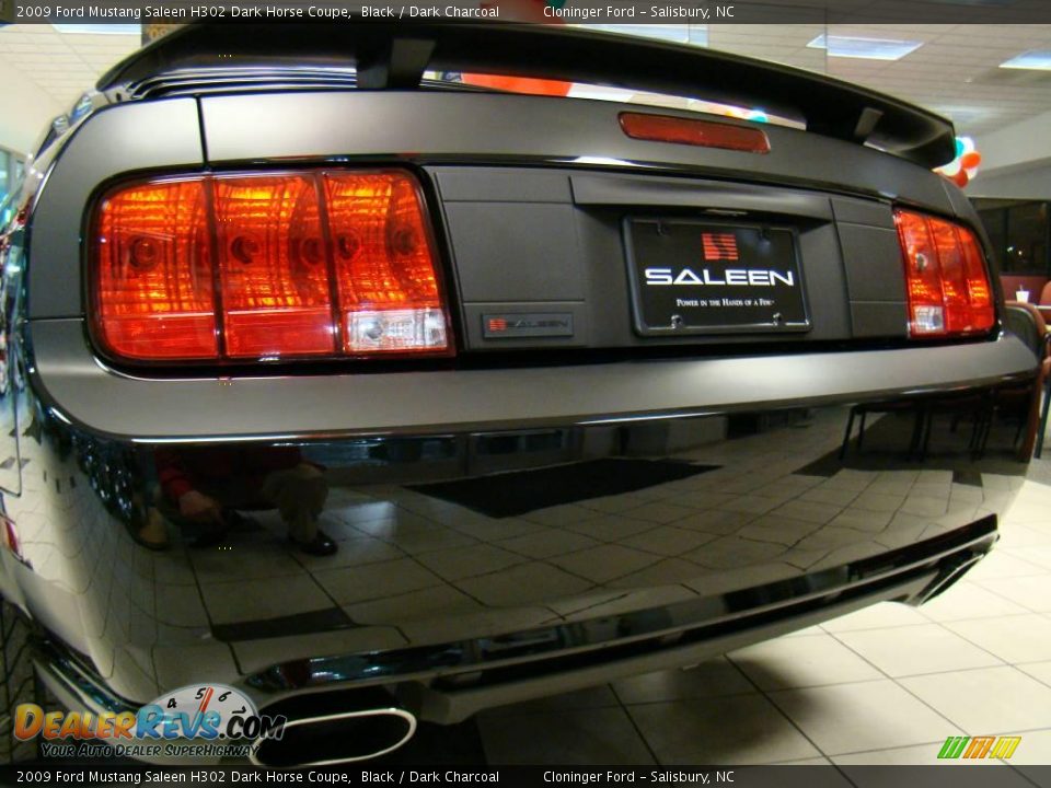 2009 Ford Mustang Saleen H302 Dark Horse Coupe Black / Dark Charcoal Photo #33