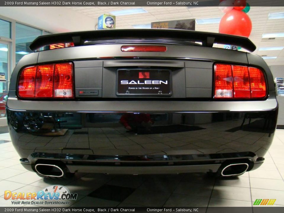 2009 Ford Mustang Saleen H302 Dark Horse Coupe Black / Dark Charcoal Photo #34