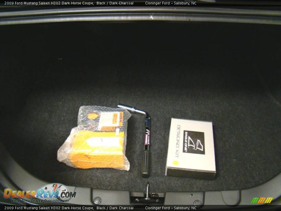 2009 Ford Mustang Saleen H302 Dark Horse Coupe Black / Dark Charcoal Photo #35