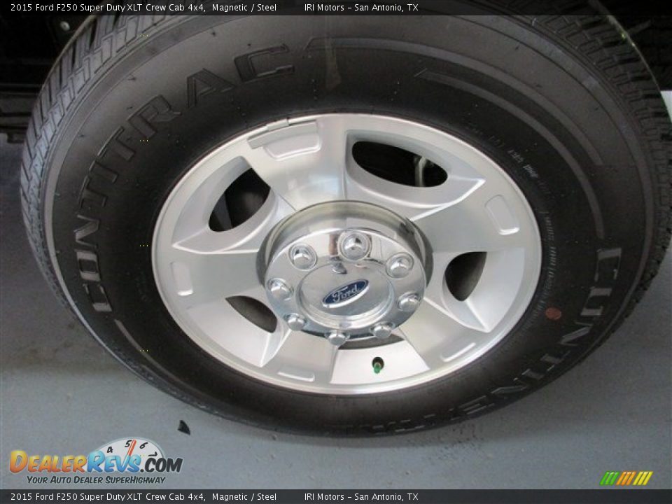2015 Ford F250 Super Duty XLT Crew Cab 4x4 Magnetic / Steel Photo #6