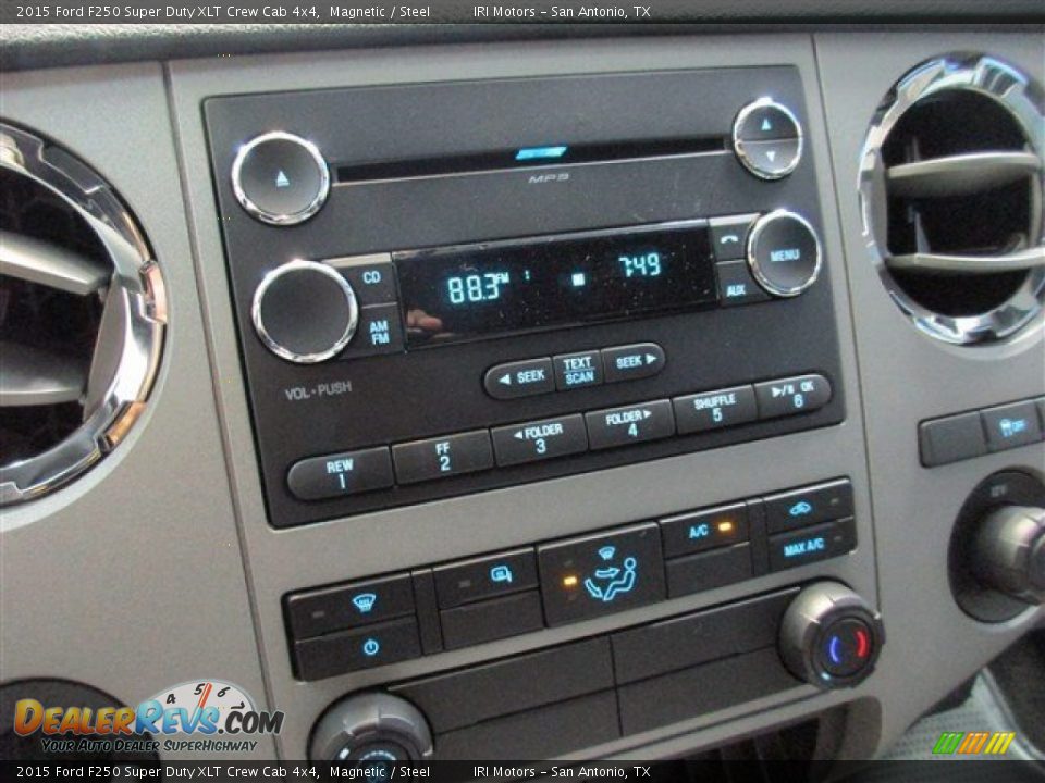 2015 Ford F250 Super Duty XLT Crew Cab 4x4 Magnetic / Steel Photo #16