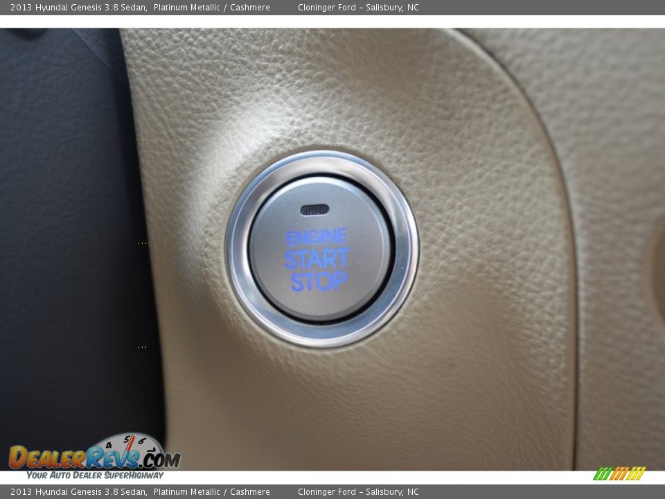 2013 Hyundai Genesis 3.8 Sedan Platinum Metallic / Cashmere Photo #30