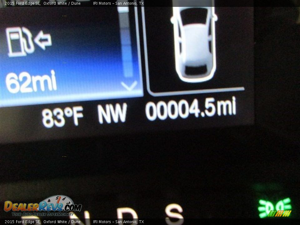 2015 Ford Edge SE Oxford White / Dune Photo #17