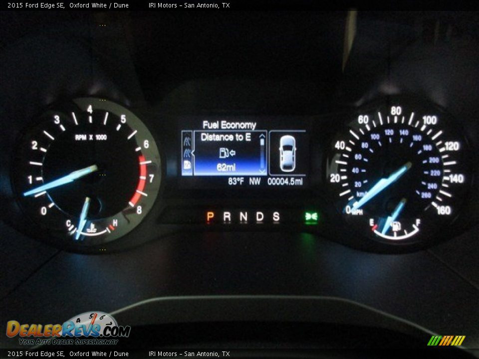 2015 Ford Edge SE Oxford White / Dune Photo #18